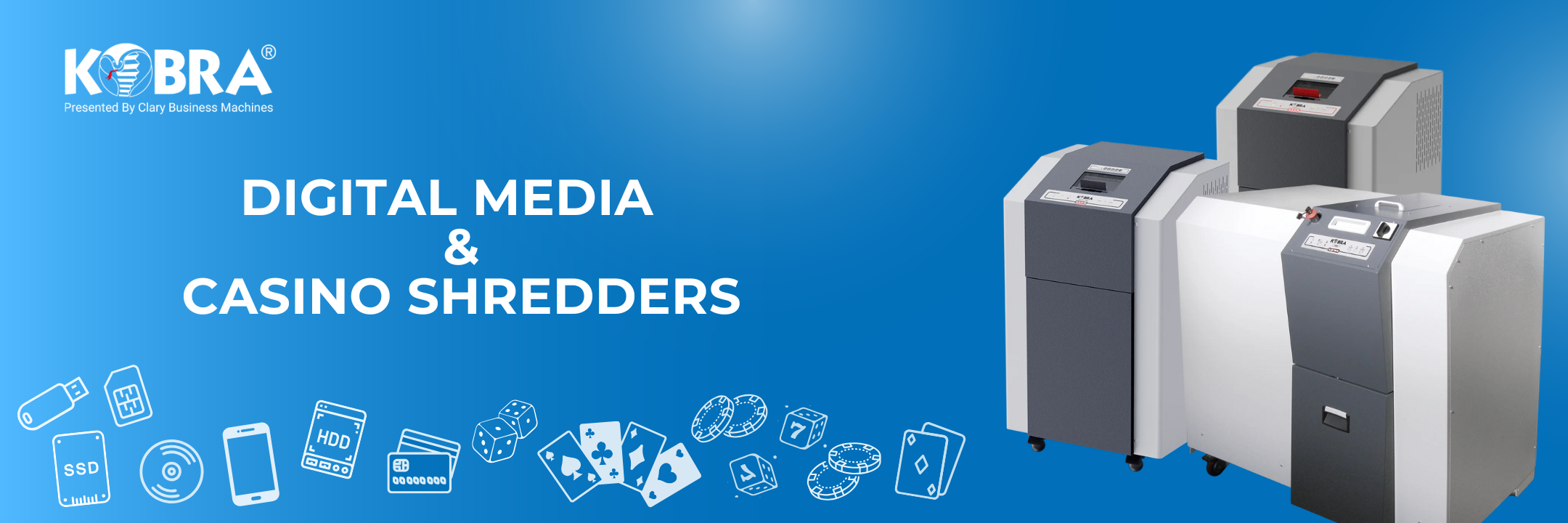 How Kobra Shredders Provide Total Security for Businesses Handling Digital Media or Casino Gaming Items